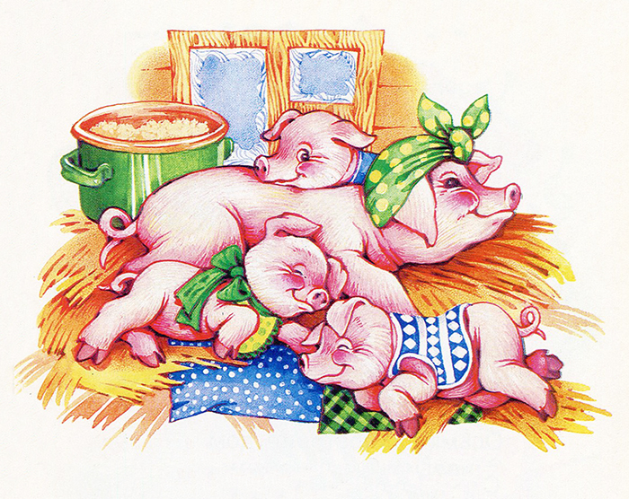 Заботливая свинка