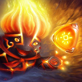 Лавовый монстрик