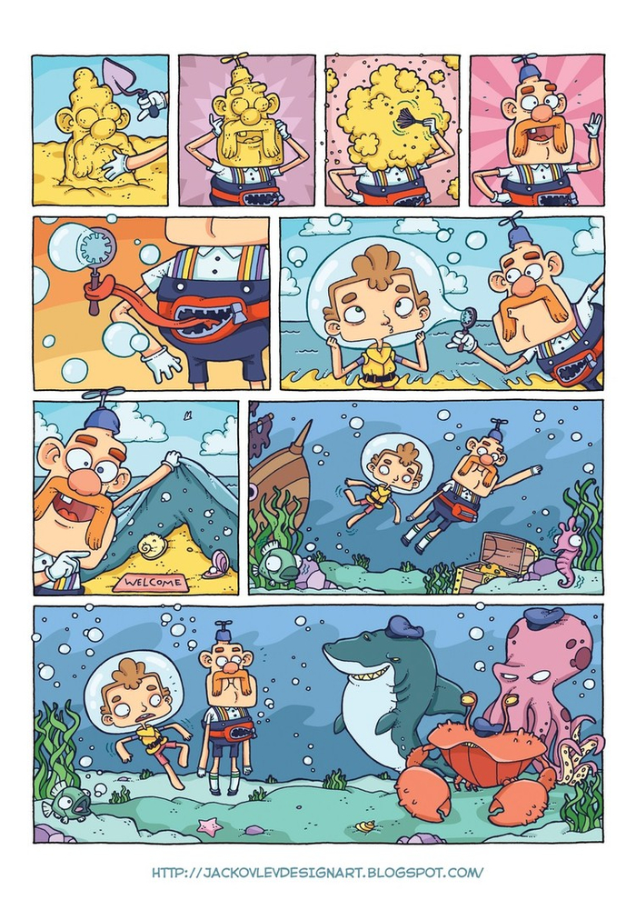 Uncle Grandpa: Fear of water -Страница 2