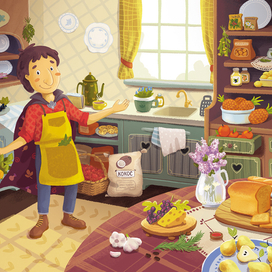 Иллюстрация для детского квеста