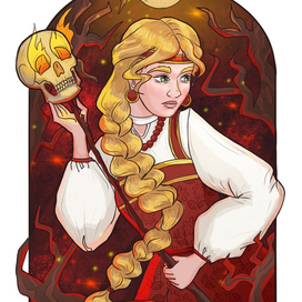 DTIYS по арту RAIN: Василиса Прекрасная