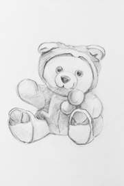 медвежонок в капюшоне