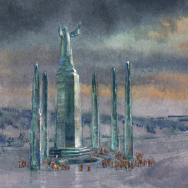 Мемориальная прорубь имени деда Мороза