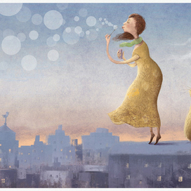 а вы пускали с крыши мыльные пузыри?