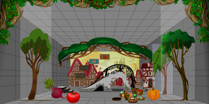 Карлик Нос декорации