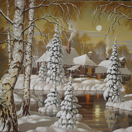 зимний пейзаж