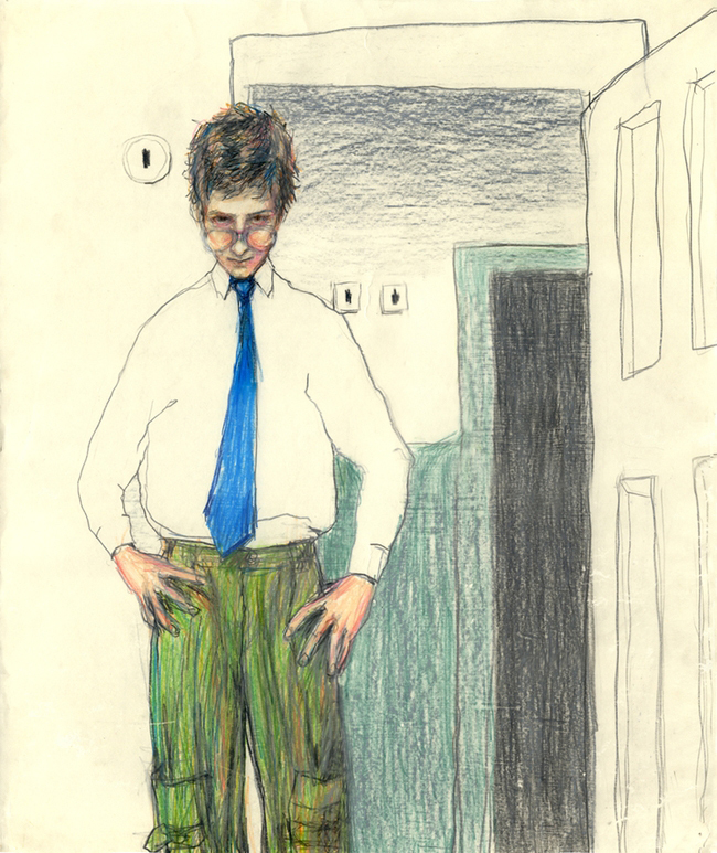 1992г."Не ждали" Портрет младшего брата