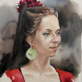 Танцовщица фламенко