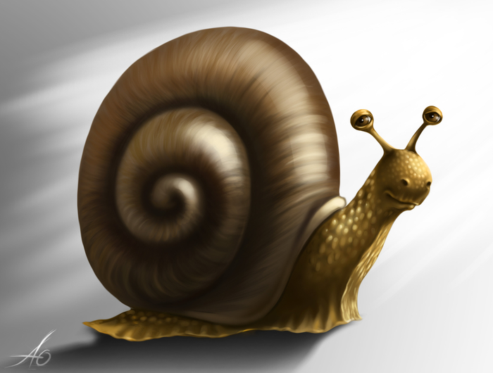 Просто улитка