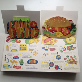 книга рецептов для детей с объемными иллюстрациями