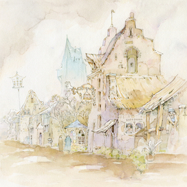 Городишко ( фрагмет опять )