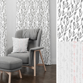 Коллекция принтов. Черное и белое.