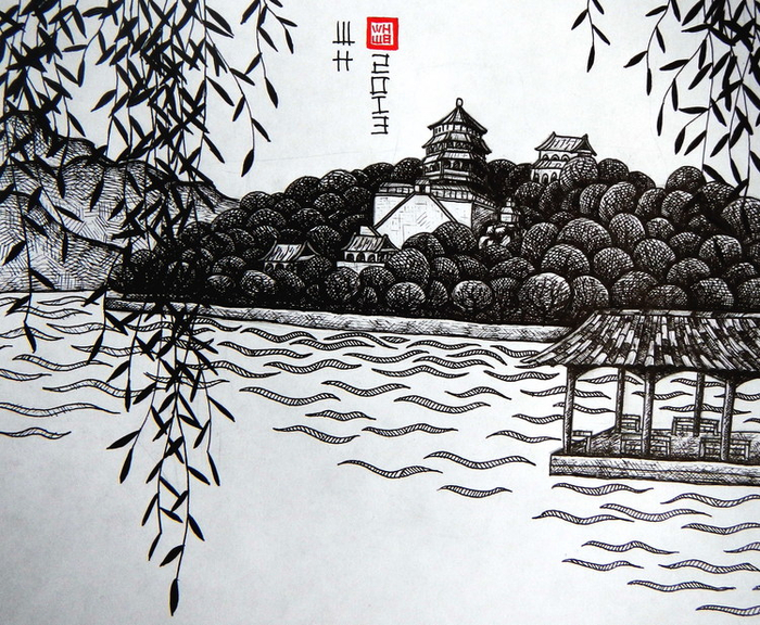 Летний императорский дворец в Пекине