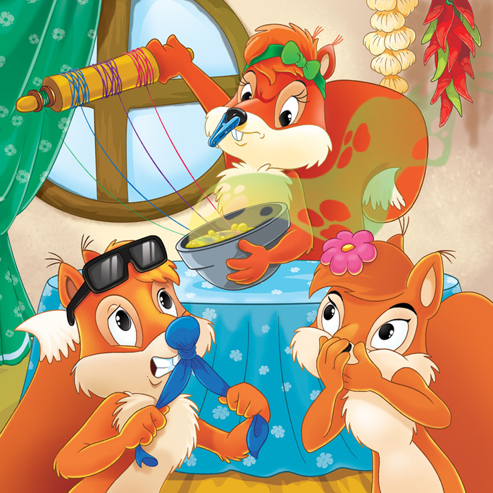 книга про приключение белок из сети отелей Alean