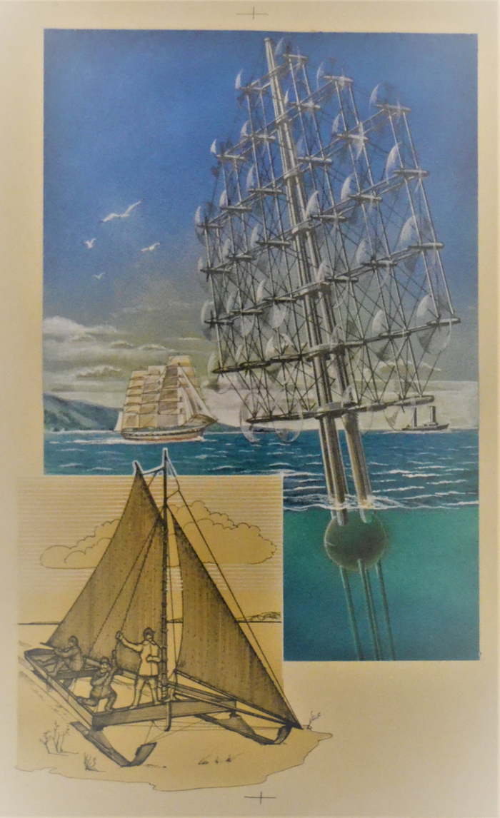 Заставка к одной из глав, к книге, из серии "Горизонты познания" издательства "Детская литература"