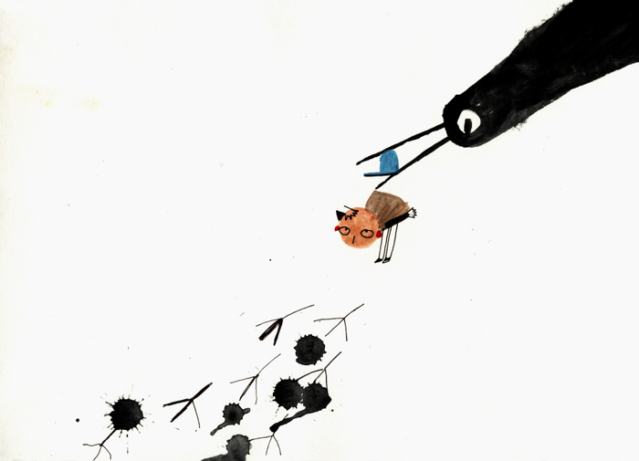 У меня украли шапку