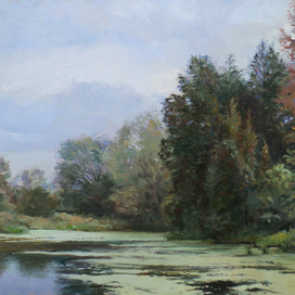 Пруд в Огнётово.