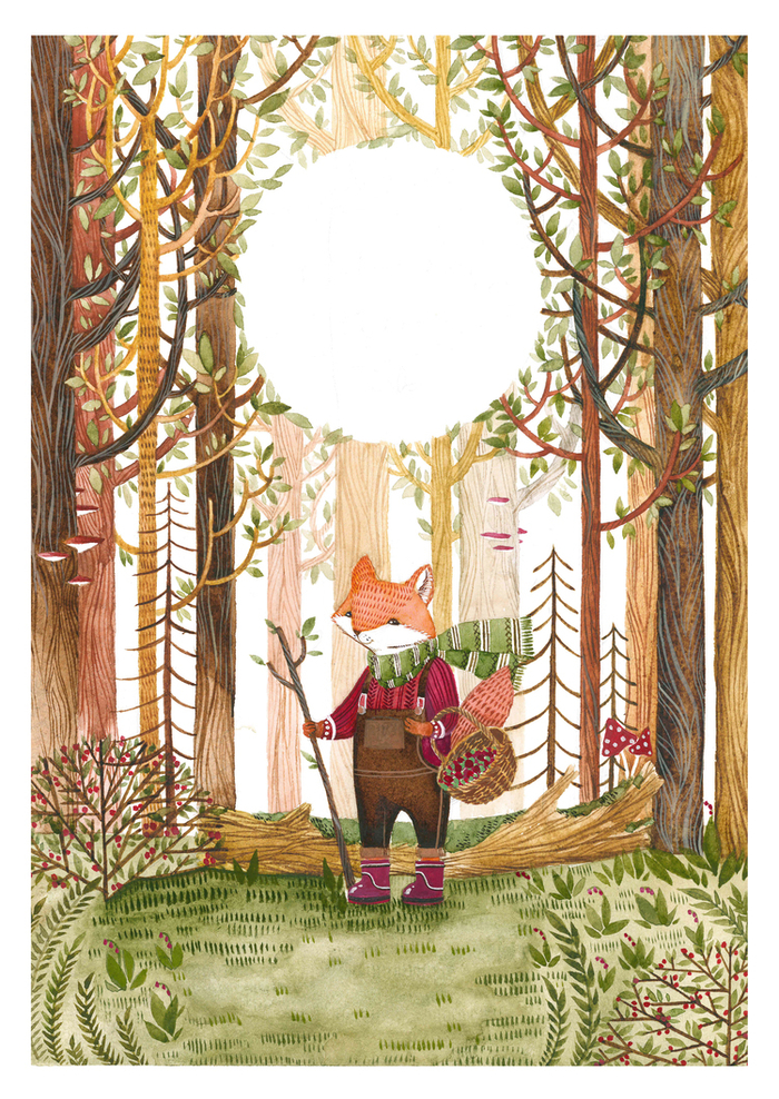 Вариант обложки. Сказки маленького лисенка