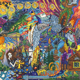 Собака лает