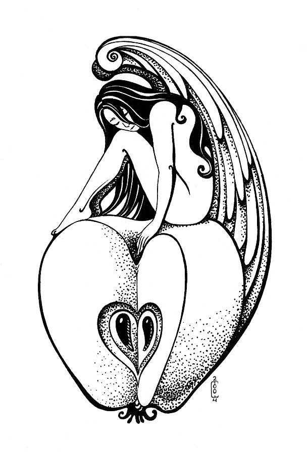 Яблочный ангел