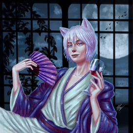 Фан-арт персонажа из аниме