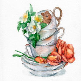 приготовление к чаепитию