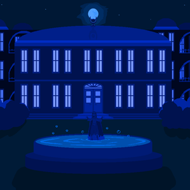 Пейзаж для визуальной новеллы