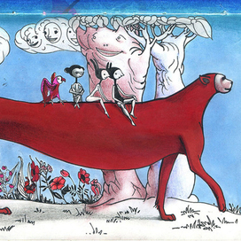 Красный кот