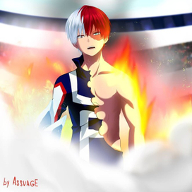 Фан арт Тодороки