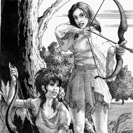 Ивтея обучает Семирамиду