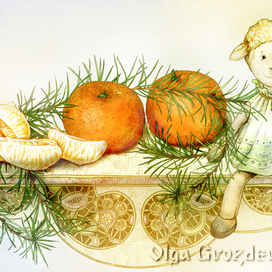 Запахло мандаринами в доме - значит скоро Новый год.