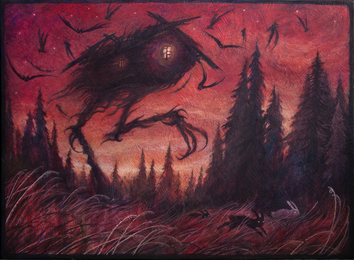 hut on the chicken legs