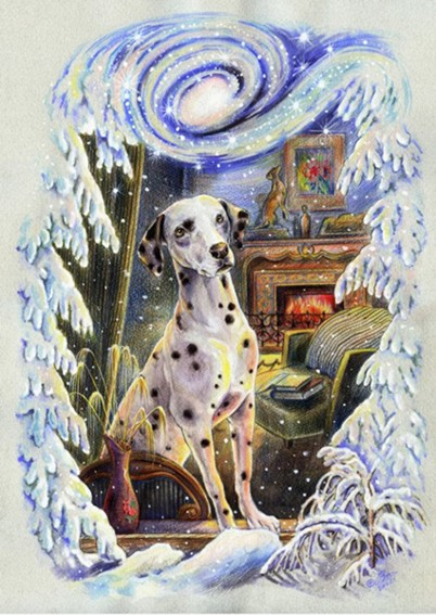 Ожидание (Далматин. Зима)