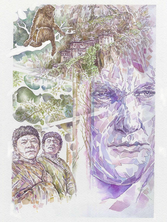 Храм в горах Непала