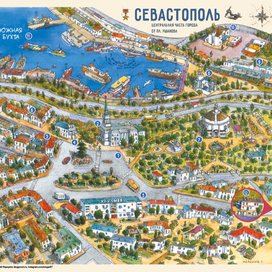 Карта центрально части