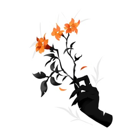 flower damage: solace