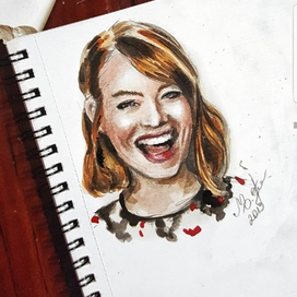 Скетч улыбка