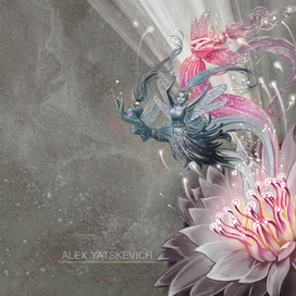 Фея розового цветка