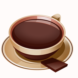 чашка с шоколадом