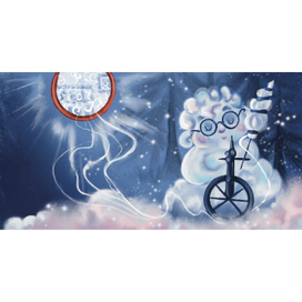 Книжный разворот «Бабушка — зимнее облачко»