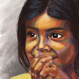 Девочка индианка 