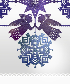 Калядная выцінанка