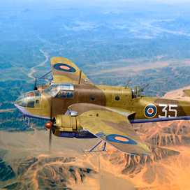 Bristol Beaufort Mk IA ( box art for ICM )