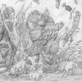 фрагмент "Клуб отважный охотник" 