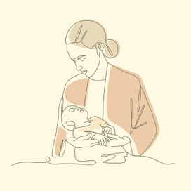 Мама с ребеном