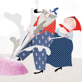 сказка Репка, иллюстрации