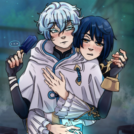 Xingqiu and Chongyun