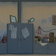 Фон для ан. сериала "Анфилада миров"