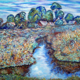 Лето на речке.