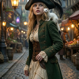 Девушка пират